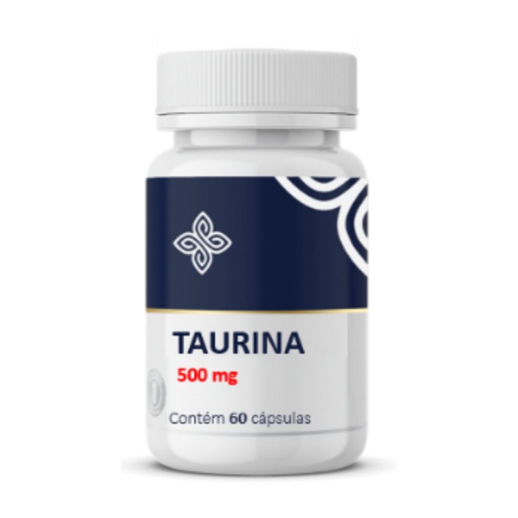 Taurina 500mg – 60 cápsulas